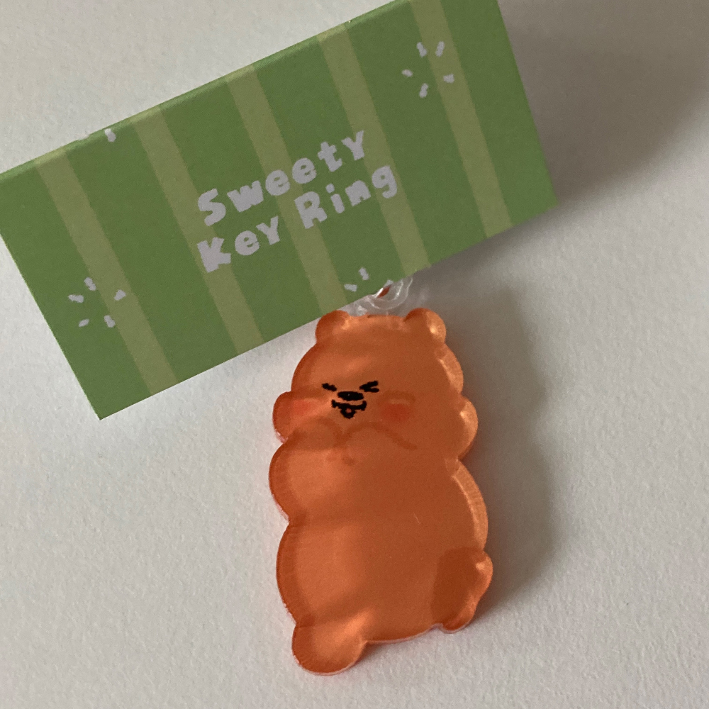Key Ring 아크릴 키링 / 케키바이고미 빵고미 상세 이미지 8
