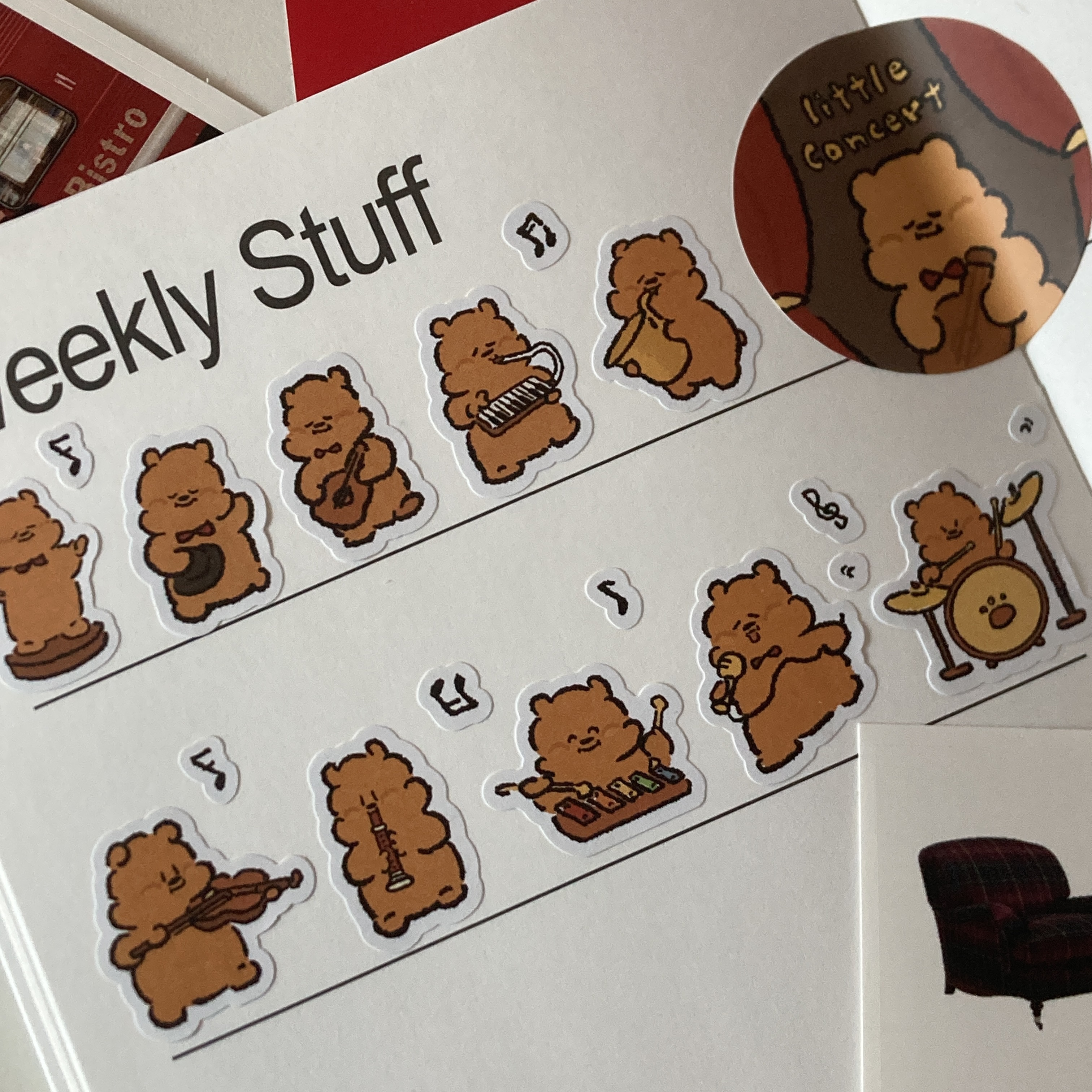Biscuit Kisscut Set 키스컷스티커 세트 / 케키바이고미 빵고미 상세 이미지 9