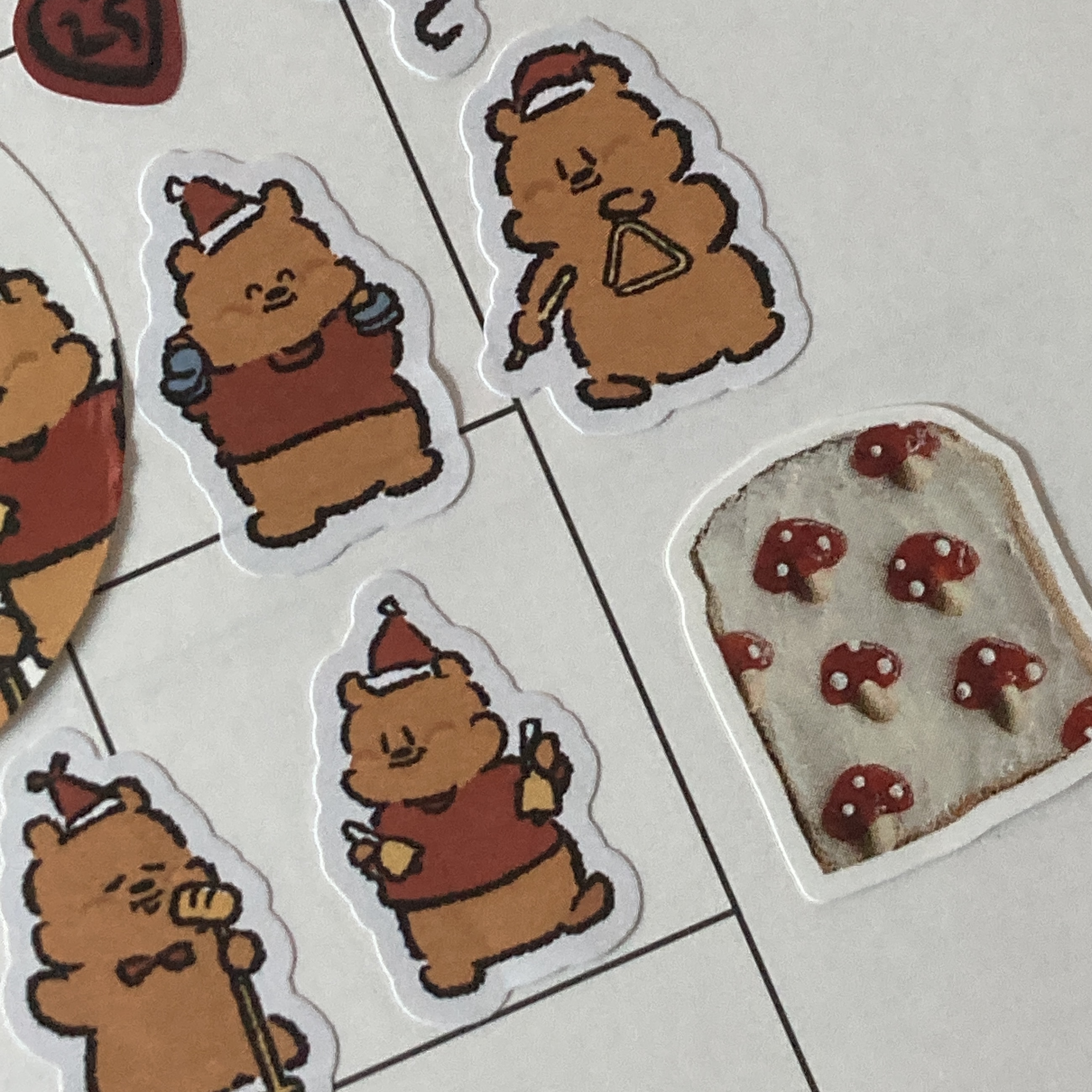 Biscuit Kisscut Set 키스컷스티커 세트 / 케키바이고미 빵고미 상세 이미지 11