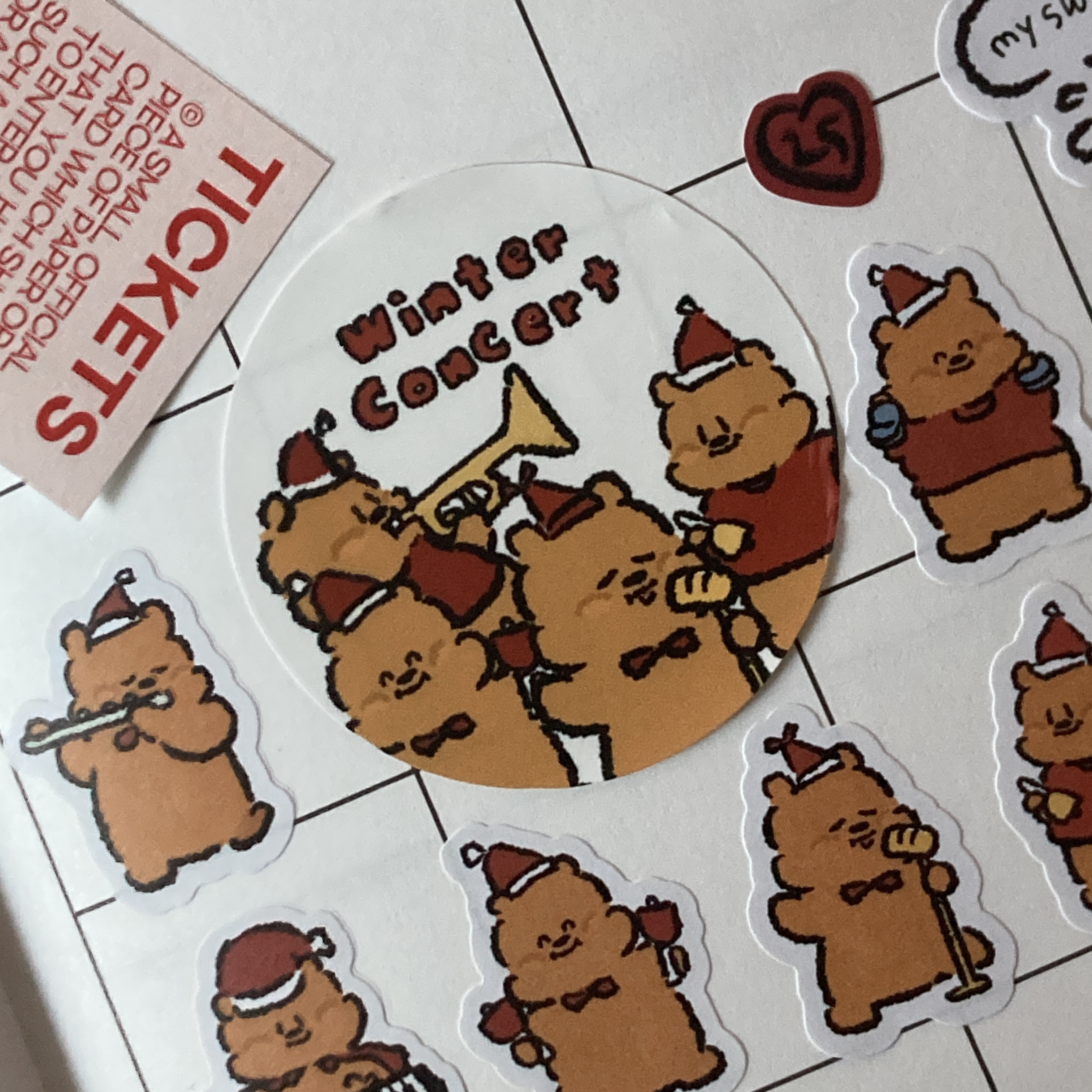 Biscuit Kisscut Set 키스컷스티커 세트 / 케키바이고미 빵고미 상세 이미지 12
