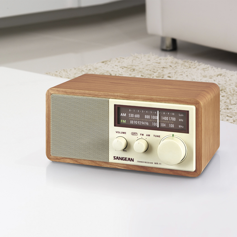 G마켓 - 산진 WR-11 아날로그 탁상용 라디오 220V 정식수입