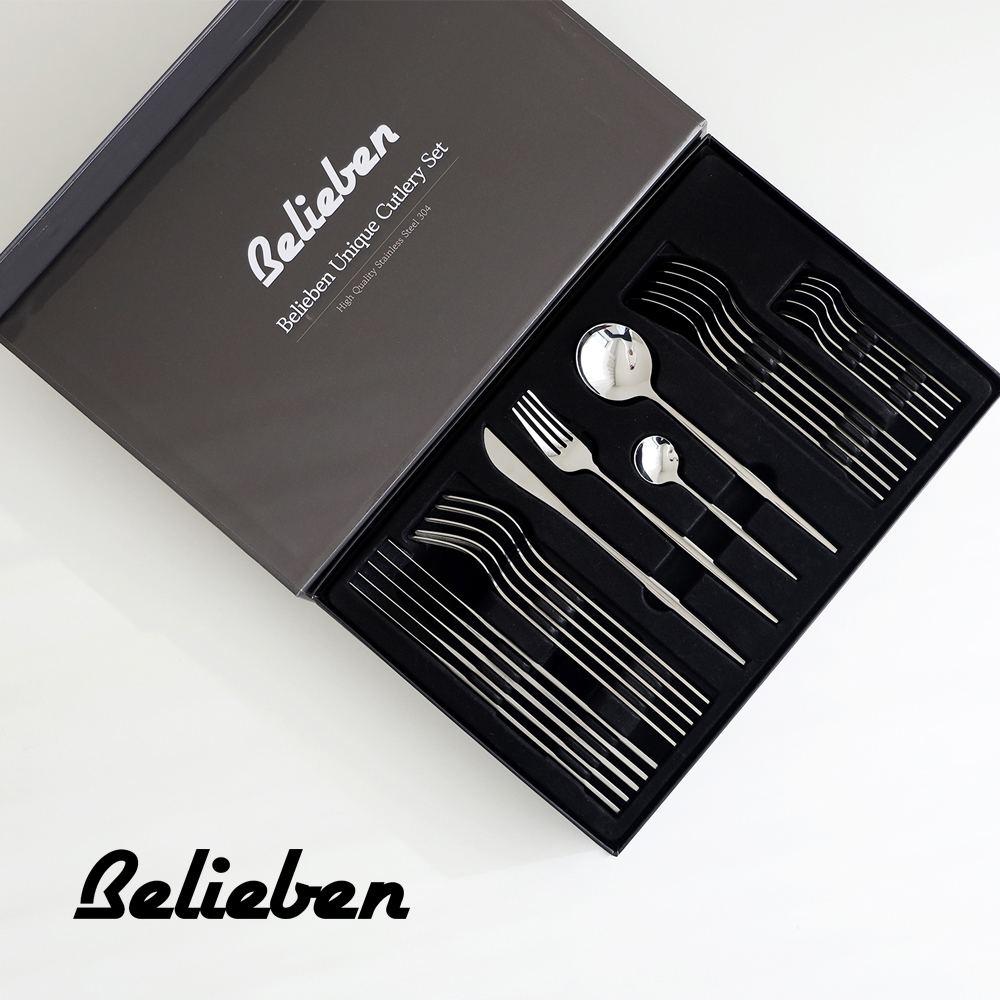 [벨리벤] 유니크 양식기 6인세트 24P