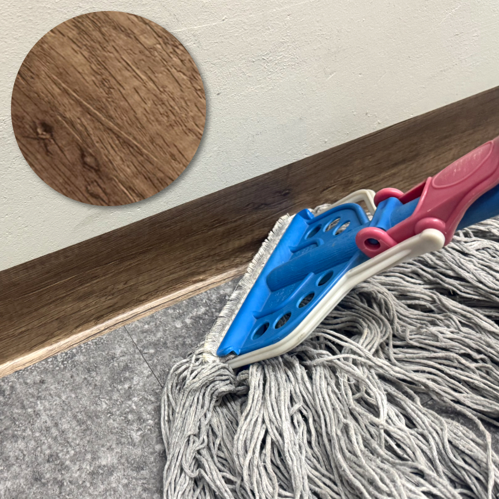 걸레받이 시트지 티크 10cm x 10m