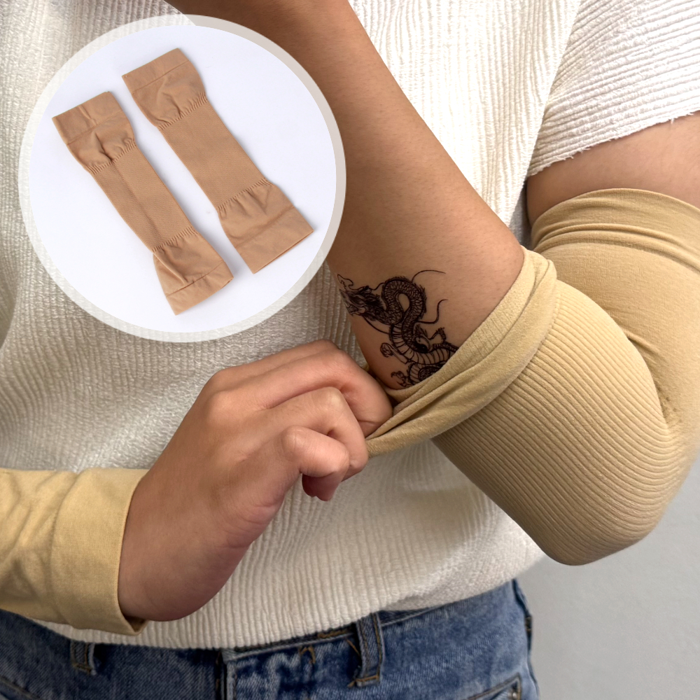 암슬리브 짧은팔토시 살색 26cm