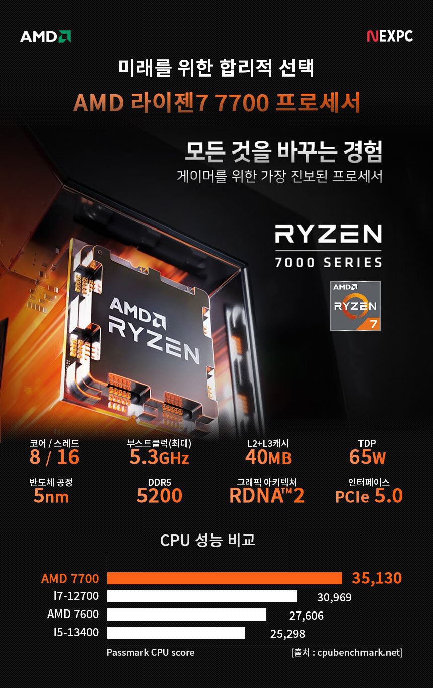 AMD 라이젠7 7700