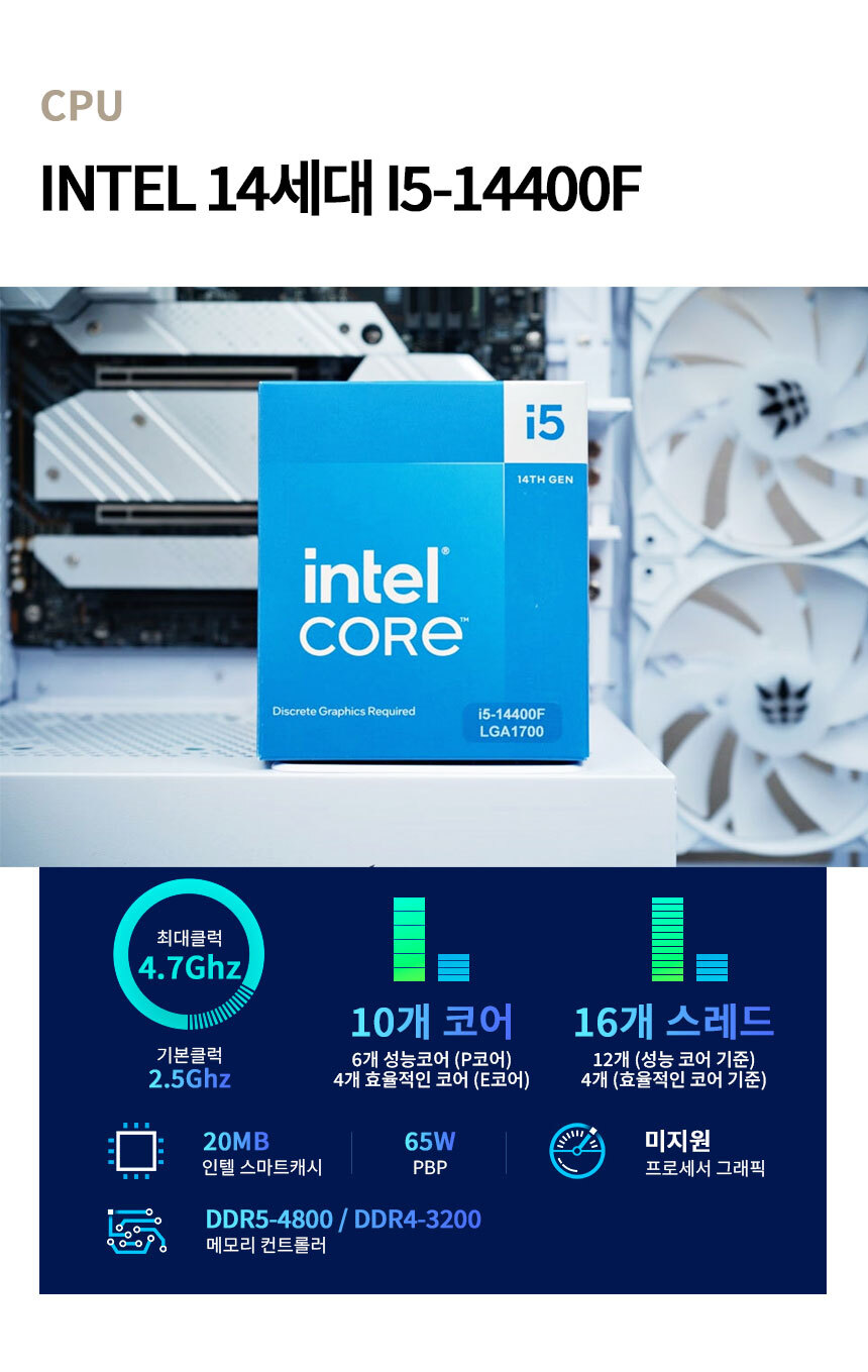 인텔 I5-14400F