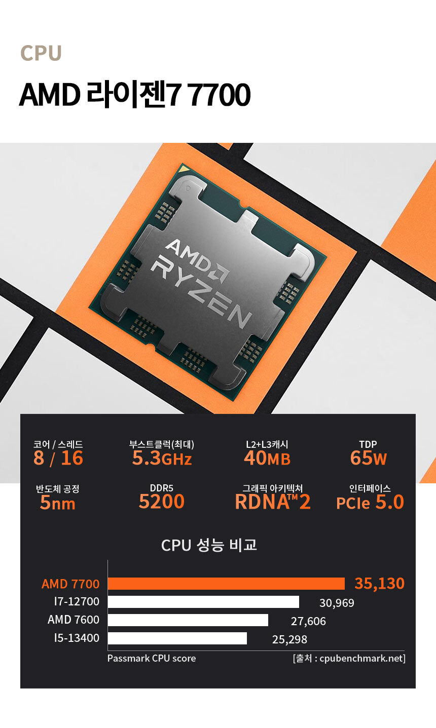 AMD 라이젠7 7700