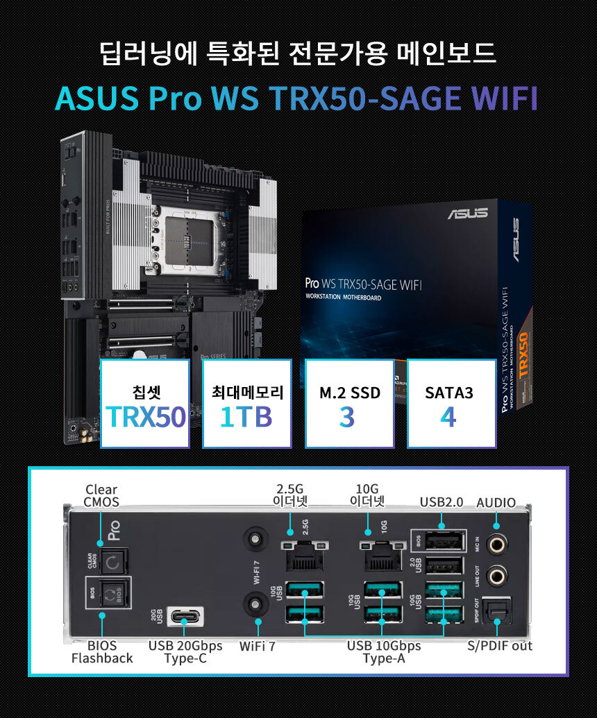 ASUS Pro WS TRX50-SAGE WiFi
