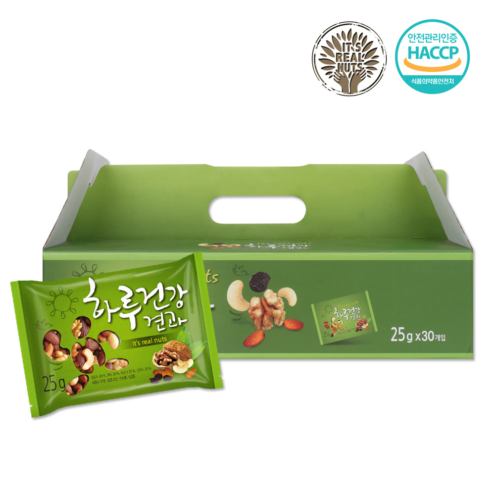 [리얼넛츠] 하루건강견과 오리지널 30봉/60봉/90봉