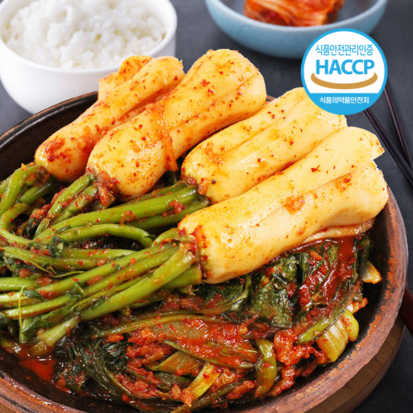 [하늘김치] 전라도 총각김치 (알타리) / 국내산 재료 / 중량선택