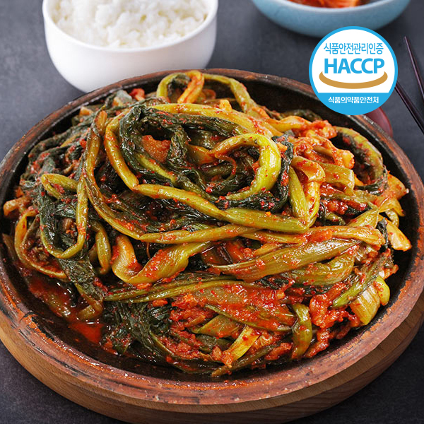 [하늘김치] 전라도 갓김치 / 국내산 재료 / 중량선택