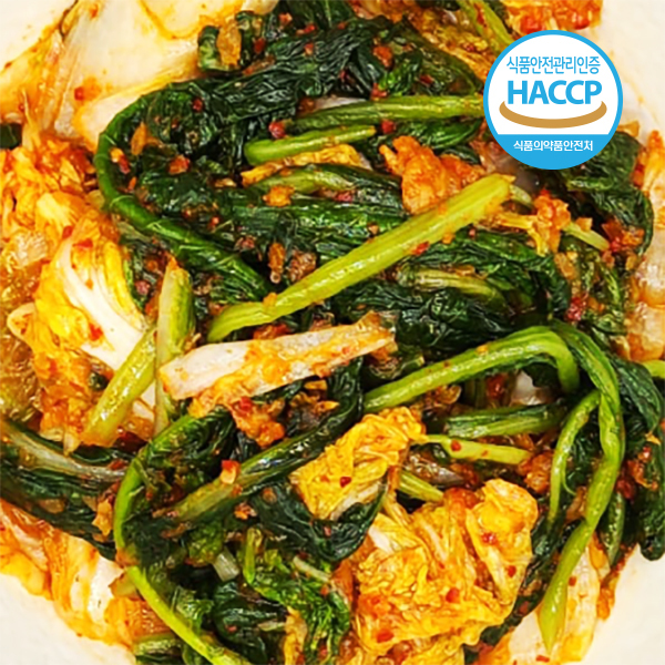 [하늘김치] 전라도 열무얼갈이김치 / 국내산 재료 / 중량선택