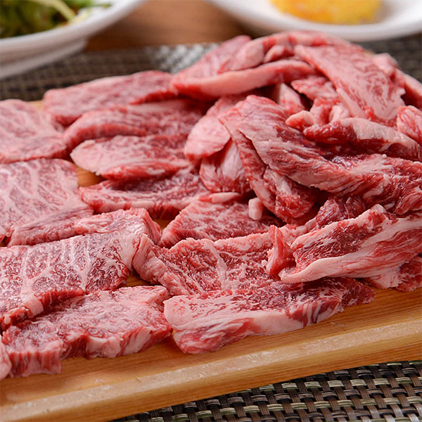 ★단독★[안동본가] 1++등급 투뿔 한우 특수부위모듬 600g (앞치마살+업진안살+삼각살)