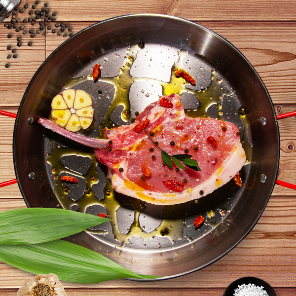 [안동본가] 1+등급 한돈 돈마호크 300g/600g (구이용)