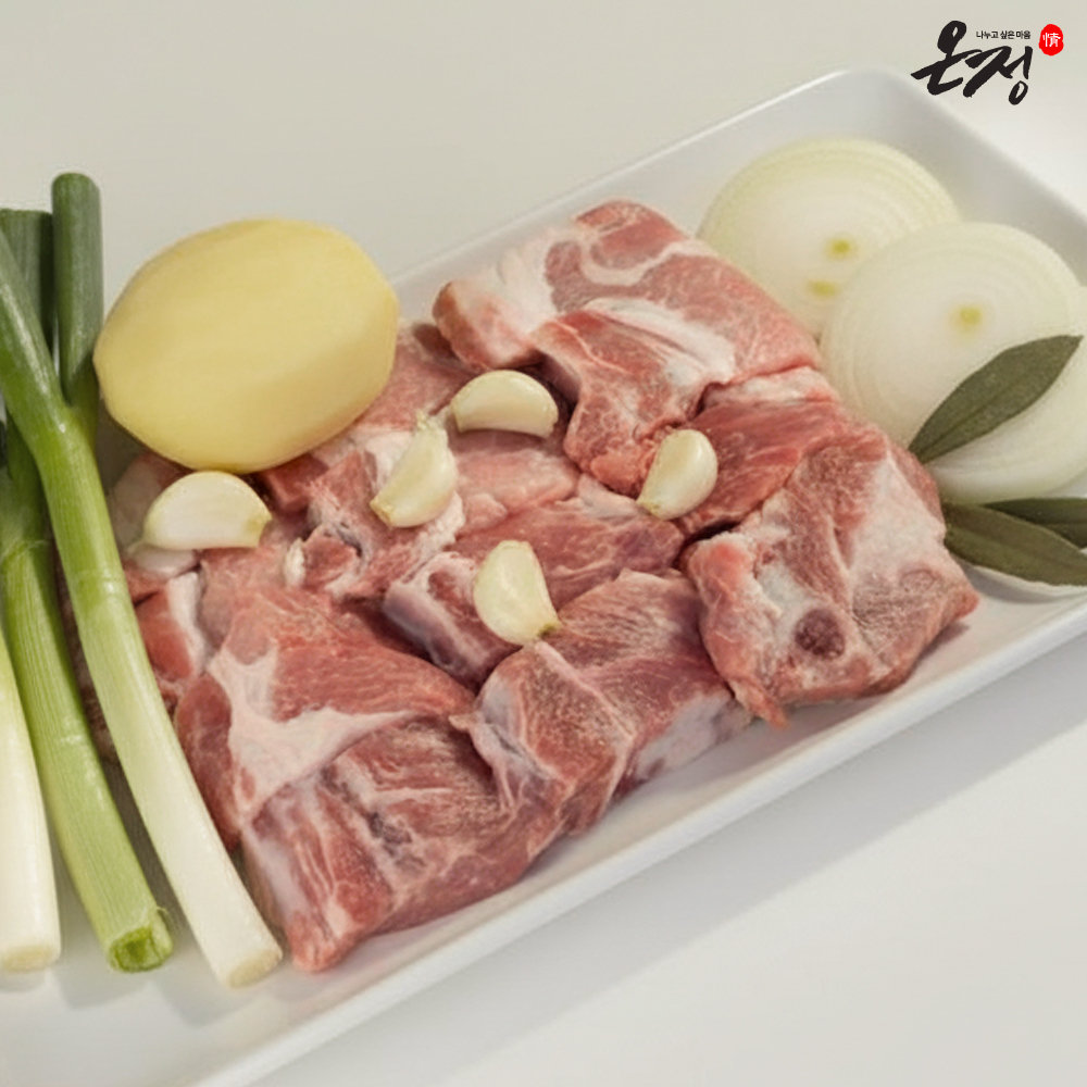 [온정:情] 보성녹돈 찜갈비(냉장) 500g/1kg