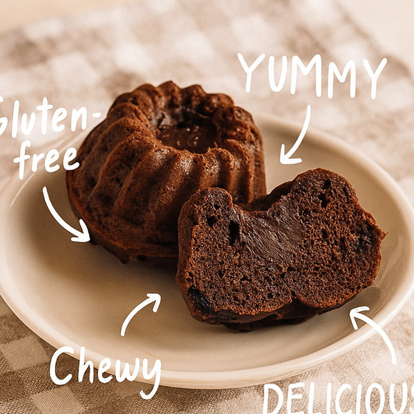 [찹싸루니] 글루텐프리 찹쌀 비건빵 다크초코칩 (90g*4구)