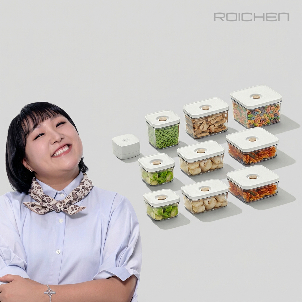 [로이첸 아이바큠] 이수지의 진공 밀폐용기 프리미엄10종