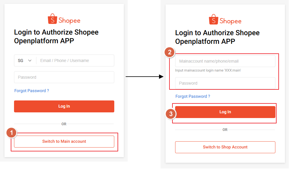파트너 등록 사이트 로그인 창