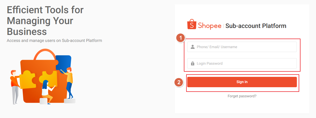 merchant_id 로그인