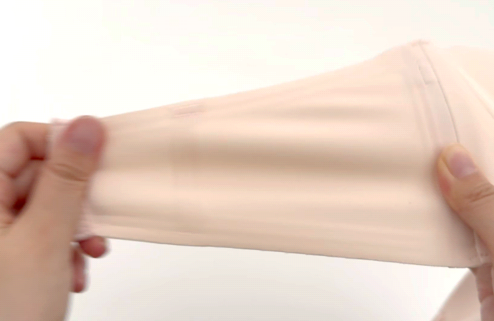 [투명끈선물증정/미친볼륨업🔥] 6cm 왕뽕 오프숄더 웨딩브라 가슴골 언더웨어 반컵 노와이어 비키니 여름 누브라 여성속옷 하프컵 브라 팬티 세트 (3color) 상세 이미지 16