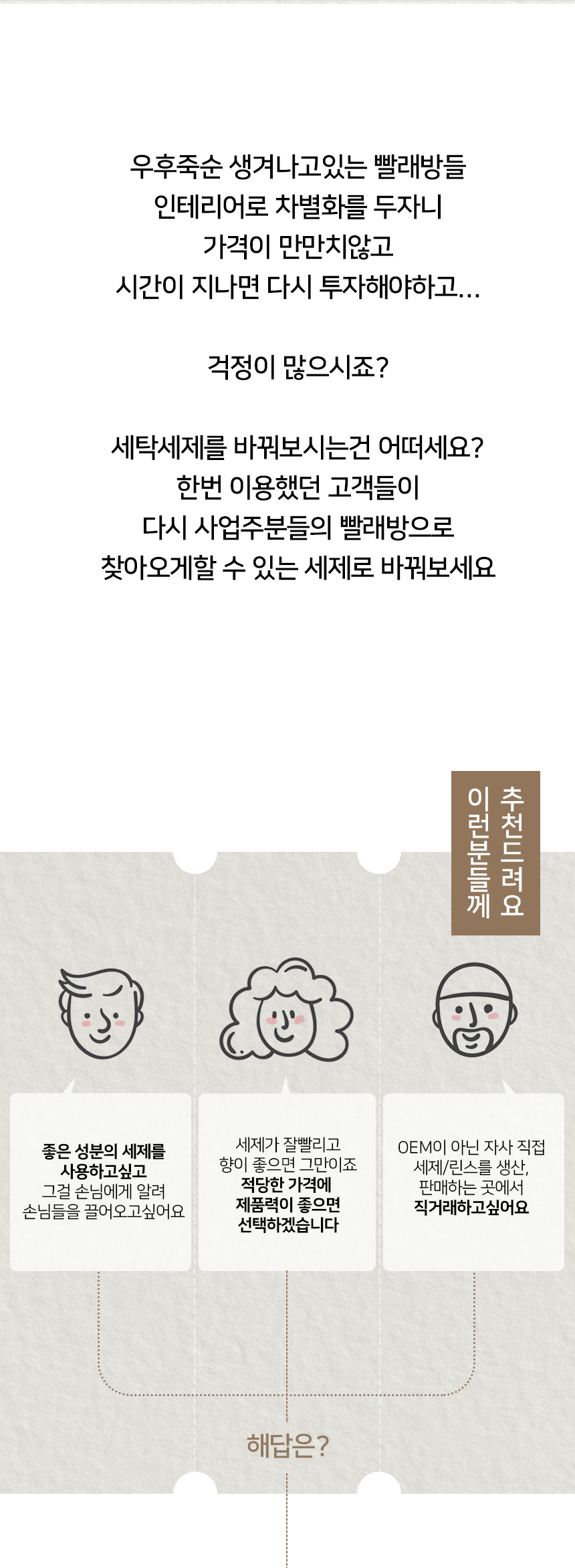 셀프 빨래방 전용 대용량 세탁세제 18.75L