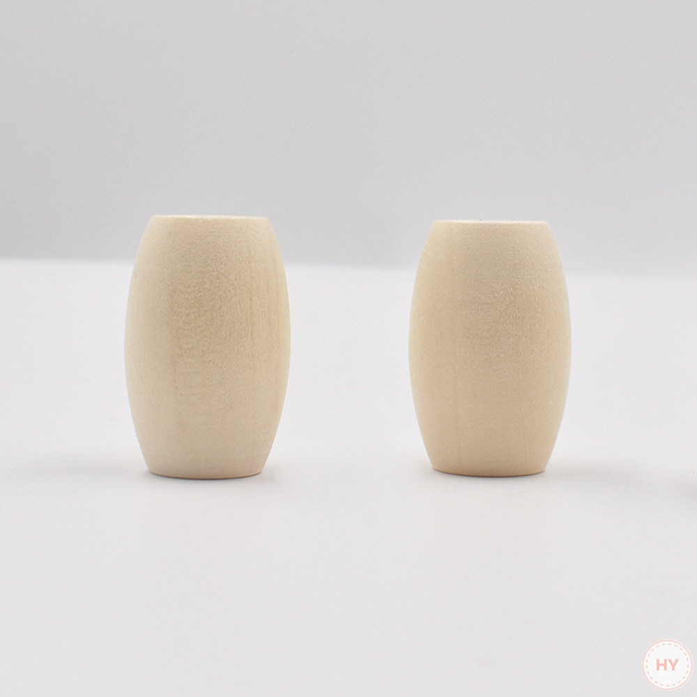 원목 나무비즈 타원형 W072 30*20mm