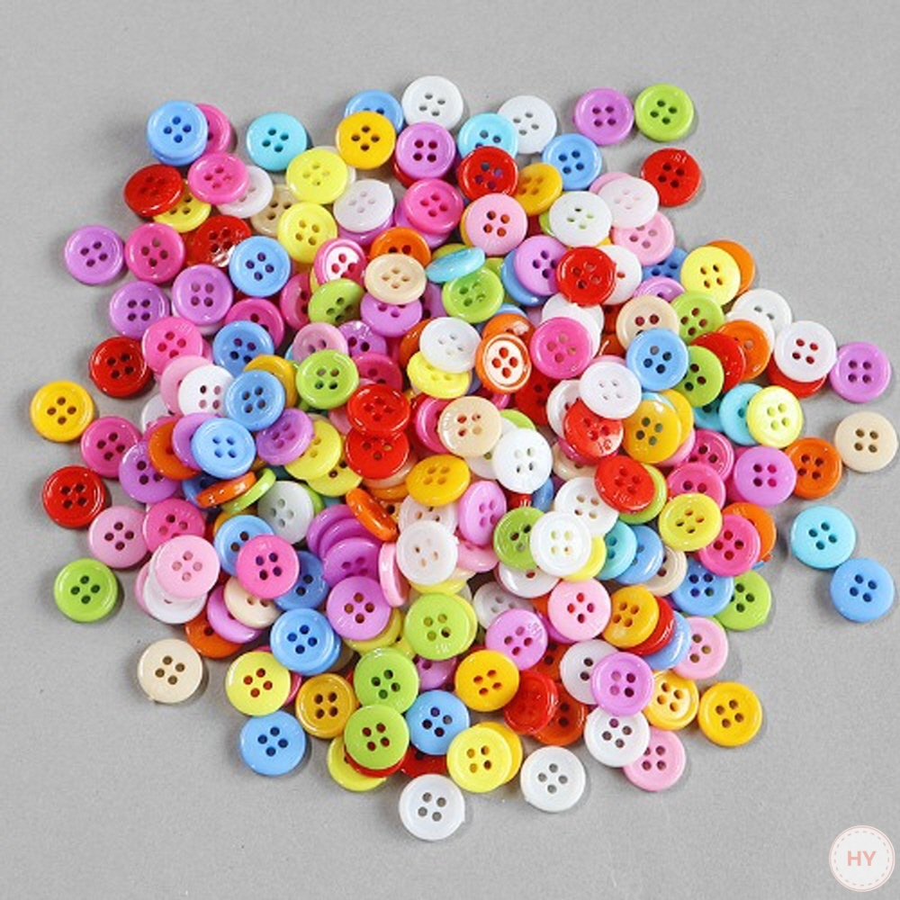 PVC원형단추(1.25cm)