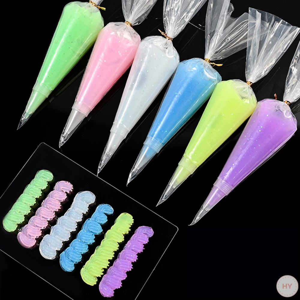 코코링 데코텐크림 짤주머니 반짝이펄칼라+노즐사은품 50g [6색 택1]