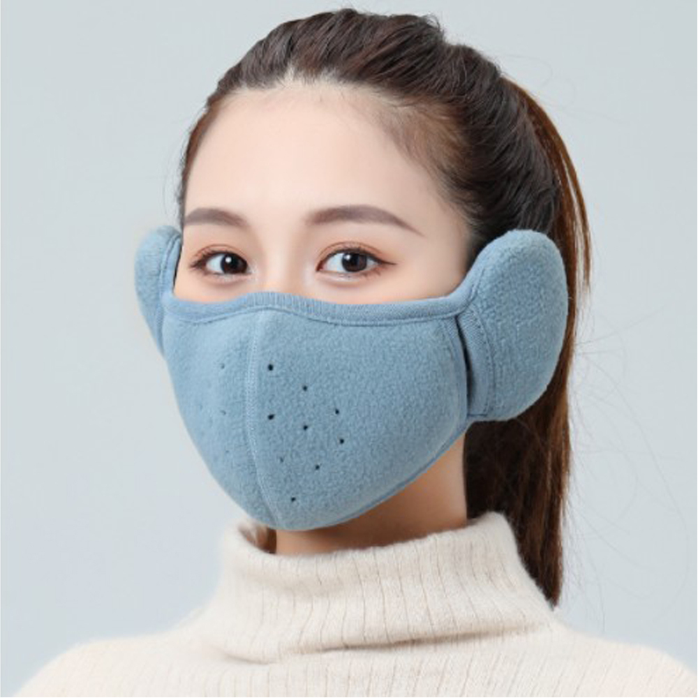 매스크 귀걸이스카프 니트모자 겨울귀마개 소독스프레이 스포츠바라클라바 골프용품 클린숨KF-AD대형 다용도조리용위생용품 면방지막토시 마스크블루 귀도리 방한 겨울 마스크