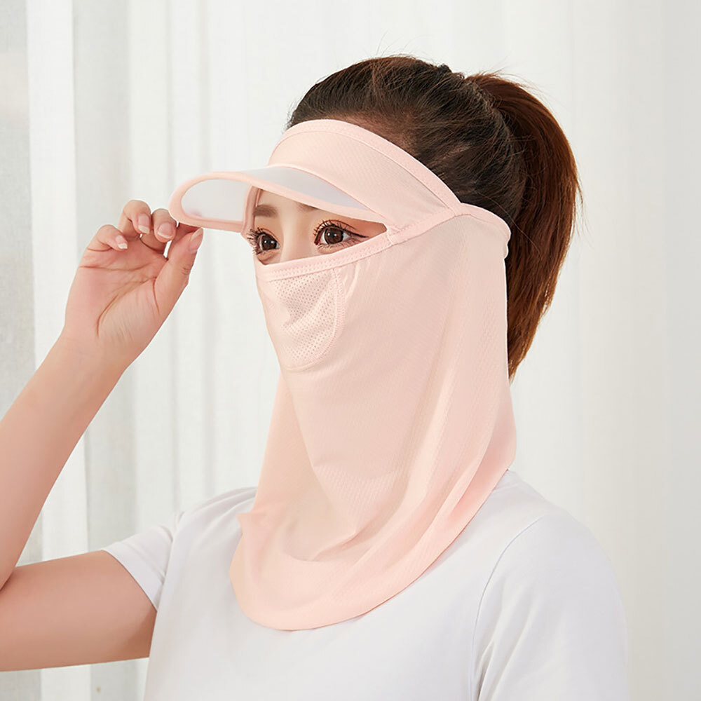해수욕복 수영복마스크 수영액세서리 햇빛차단레쉬가드 비치웨어 마스크코랄핑크 안면 차단 햇빛 레쉬가드