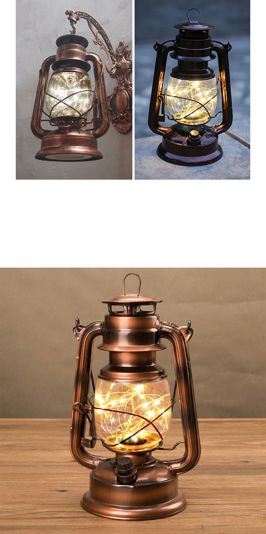 앤틱 인테리어 LED 조명 상세 이미지 6