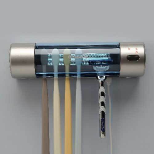 [유비세이프] 가정용 UV-LAMP 칫솔면도기 살균기 HCS-5000 (블루투스 내장) 이미지