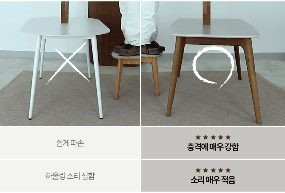 아벨 세라믹 식탁 6인용 테이블 포세린 직사각형 1800 상세 이미지 20