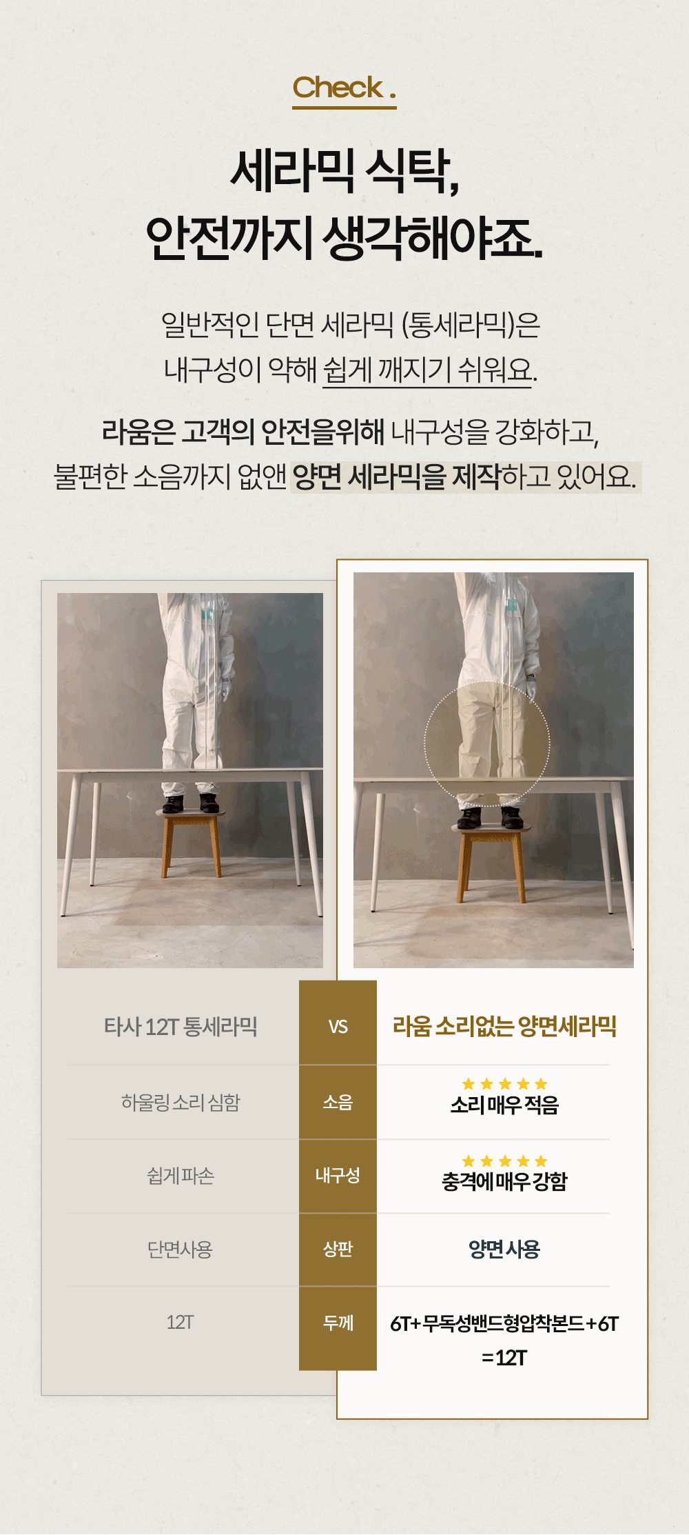 에브리데이 스퀘어 6인용 수납형 식탁 다이닝 테이블 1800 상세 이미지 29