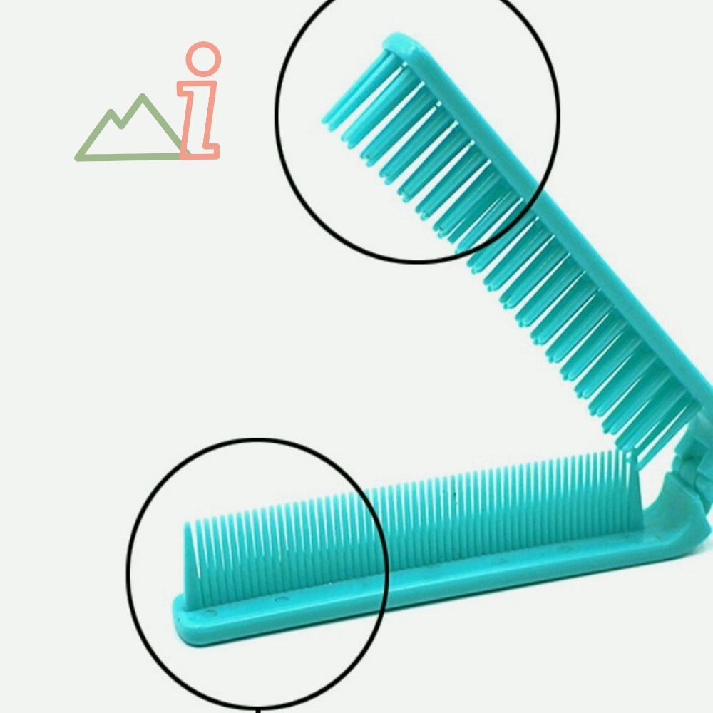 돈스텔 휴대용빗 두피브러쉬 휴대용 접이식 머리빗 헤어브러쉬