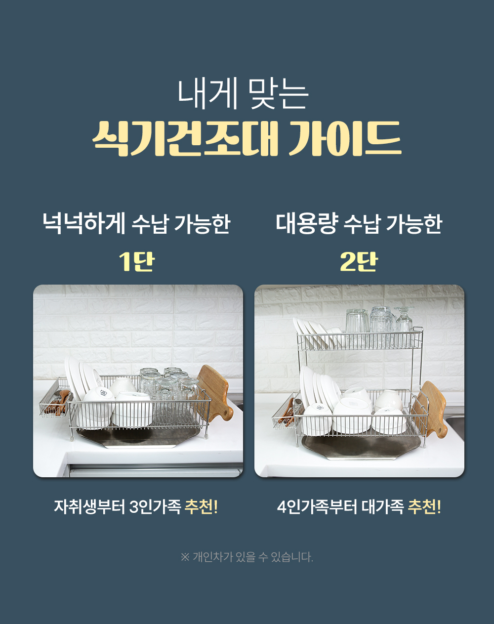 스토피아 올스텐 식기건조대 1단/2단 (풀세트/4종) 상세 이미지 41