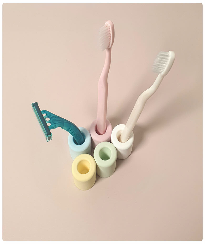 규조토 칫솔꽂이 칫솔거치대 상세 이미지 2