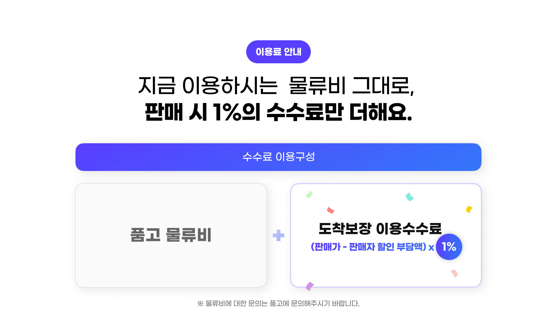  댁슜猷   덈궡, 吏 湲   댁슜 섏떆   臾쇰쪟鍮  洹몃 濡 ,  먮ℓ    1%    섏닔猷뚮쭔  뷀빐  .  섏닔猷뚮뒗  덇퀬 臾쇰쪟鍮꾩뿉  꾩갑蹂댁옣  댁슜 섏닔猷뚮   뷀븳 湲덉븸 낅땲  .  꾩갑蹂댁옣  댁슜 섏닔猷뚮뒗  먮ℓ媛  먯꽌  먮ℓ    좎씤 遺  댁븸   類  湲덉븸   1 쇱꽱 몃줈 怨꾩궛 ⑸땲  . 臾쇰쪟鍮꾩뿉      臾몄쓽    덇퀬   臾몄쓽 댁＜ 쒓린 諛붾엻 덈떎.