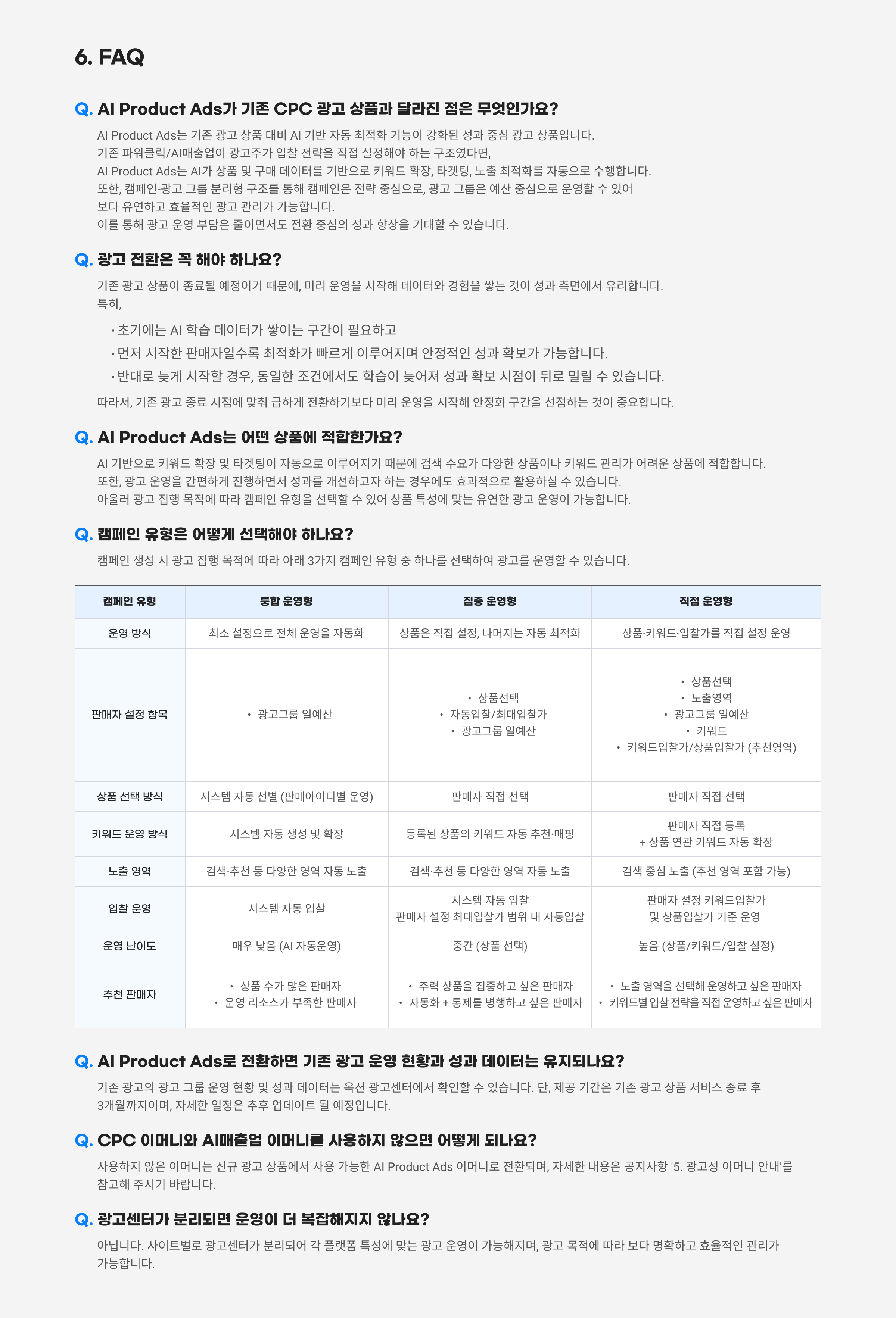 6. FAQ.