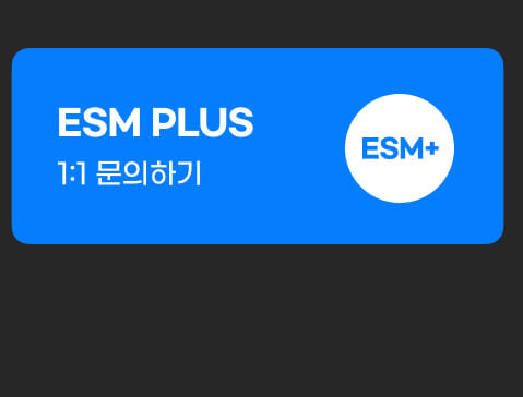 ESM PLUS 1:1 문의하기