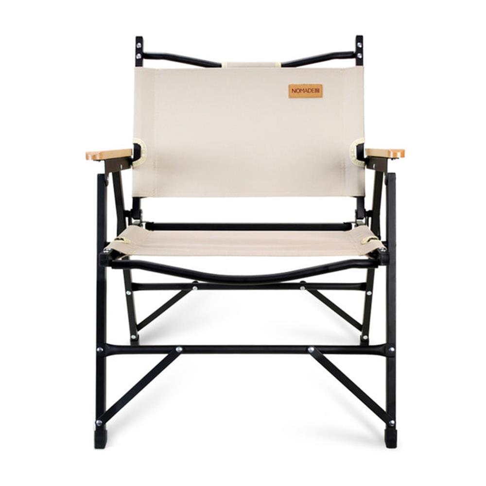 접이식 폴딩 1인용 캠핑 로우 체어 의자 베이지 차박