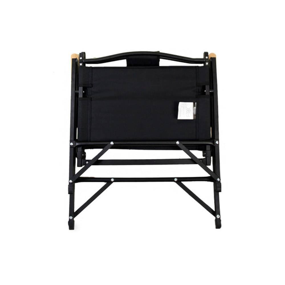 접이식 폴딩 1인용 캠핑 로우 체어 의자 블랙 차박
