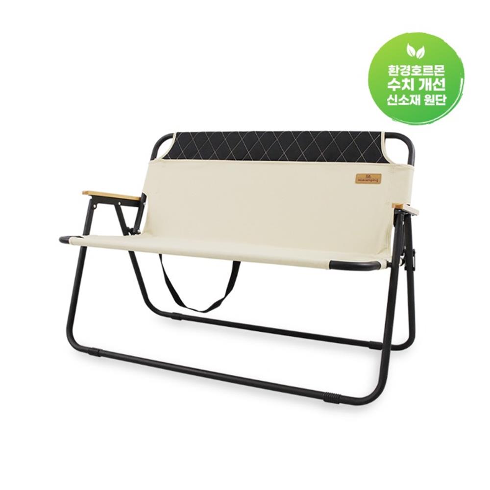 접이식 캠핑 2인 커플 더블 벤치 소파 체어 의자 낚시