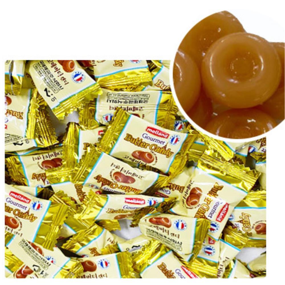 [wm] 낱개 포장 홍보 영업 대용량 버터 사탕 520g 캔디 탕비실 식당