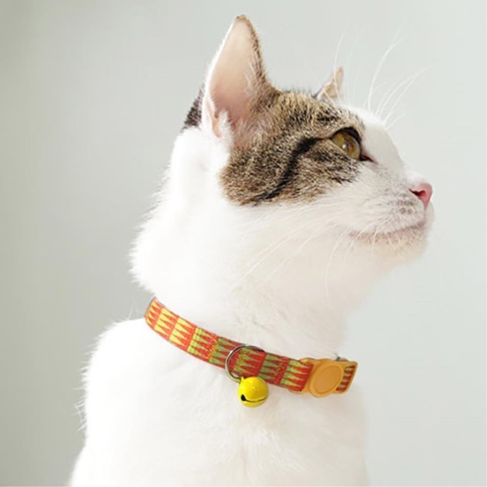 귀여운 고양이 방울 목칼라 목걸이 패션 목줄 5종 캣