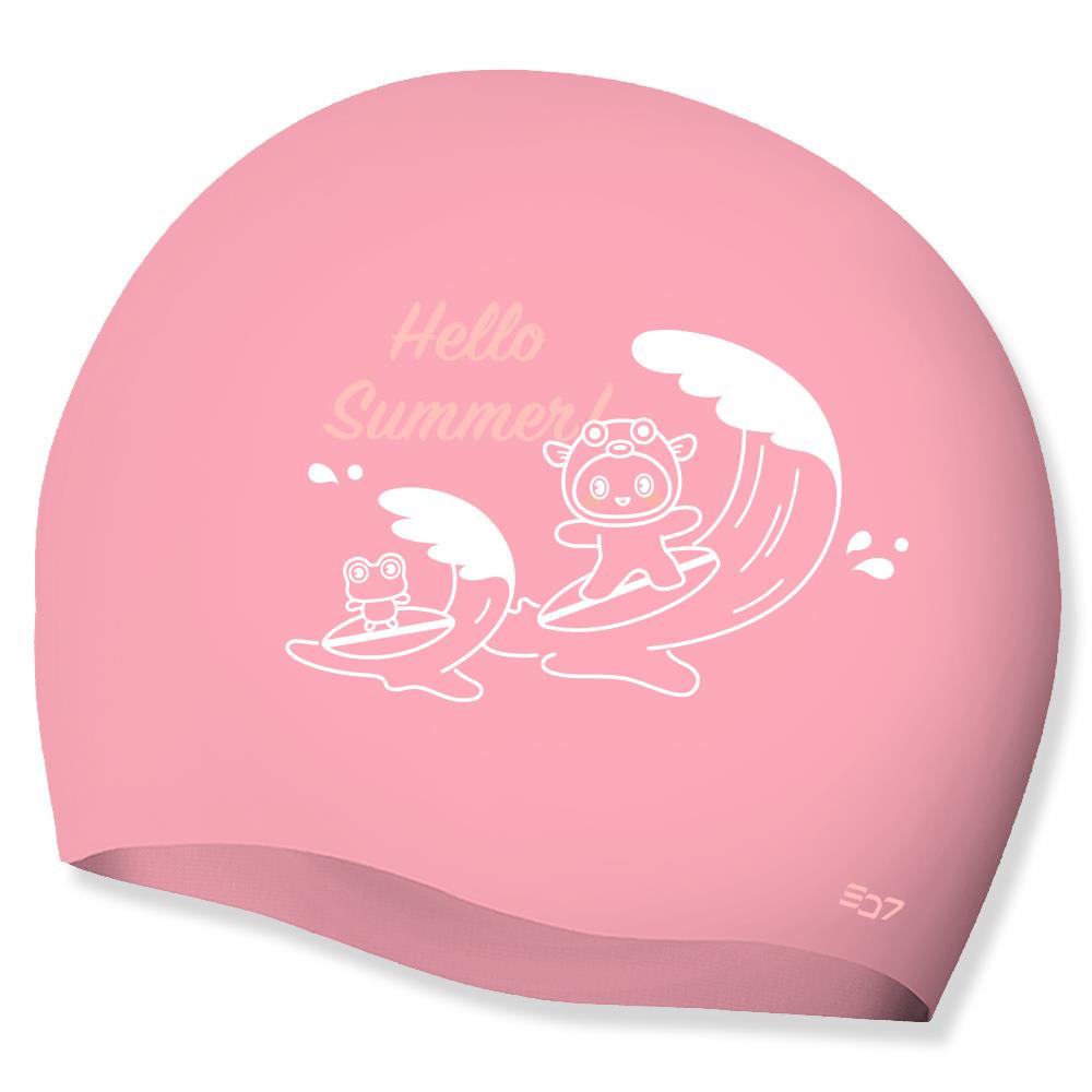 디자인 방수 실리콘 수영 모자 수모 수영모 코랄 바다 해변 레슨