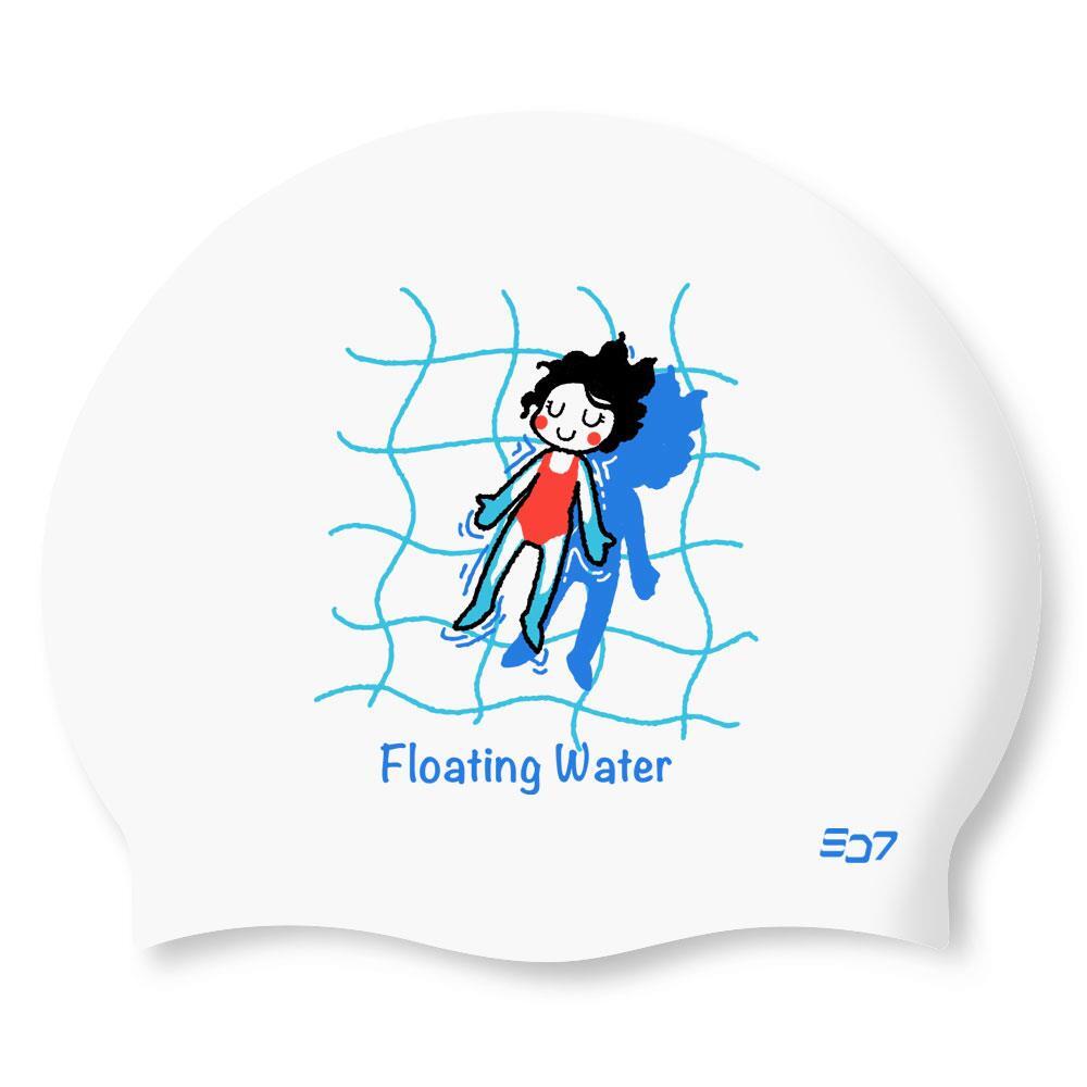 귀여운 수영 캐릭터 여성 실리콘 수모 수영모자 수영모 바다