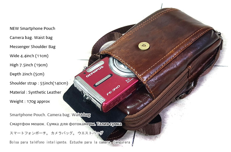 camera waist bolsa
