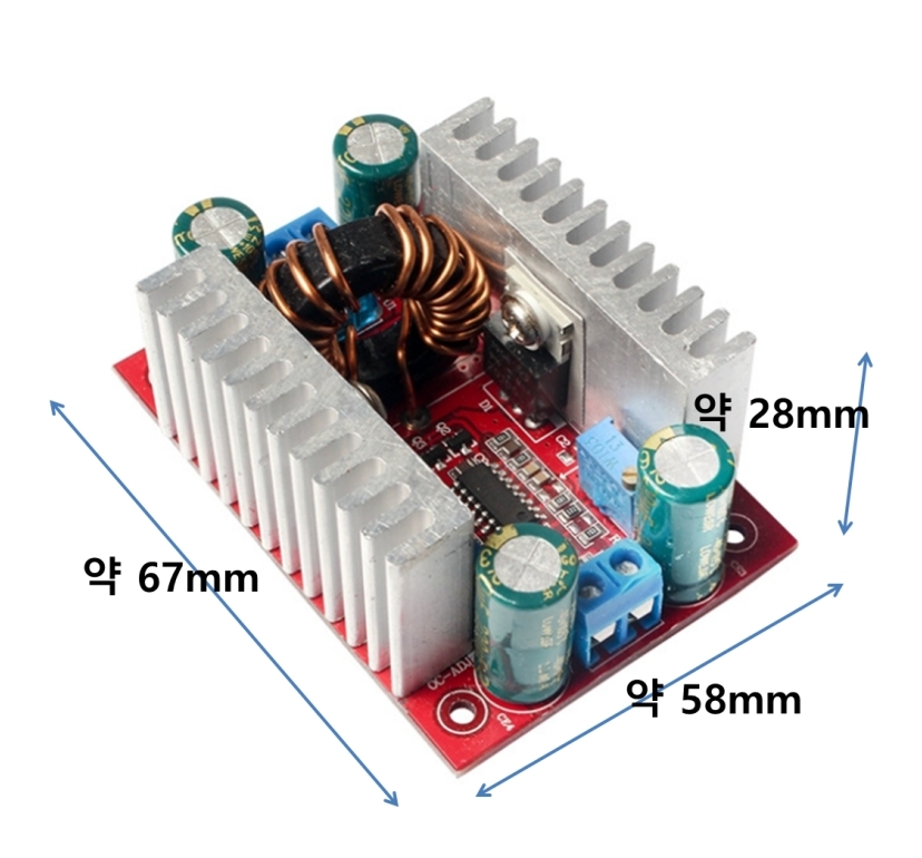 400W DC-DC 승압(부스트) 전원 모듈