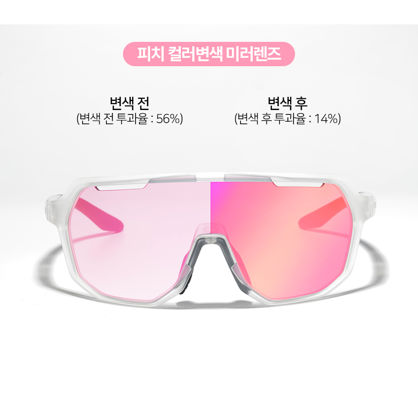 톰디어 변색 렌즈 방풍 고스트 스포츠 선글라스 등산 자전거 고글TG2 상세 이미지 48